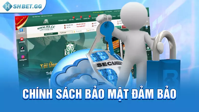 Nhà cái K8cc - Thiên đường săn thưởng đẳng cấp hàng đầu 5 Chính sách bảo mật đảm bảo